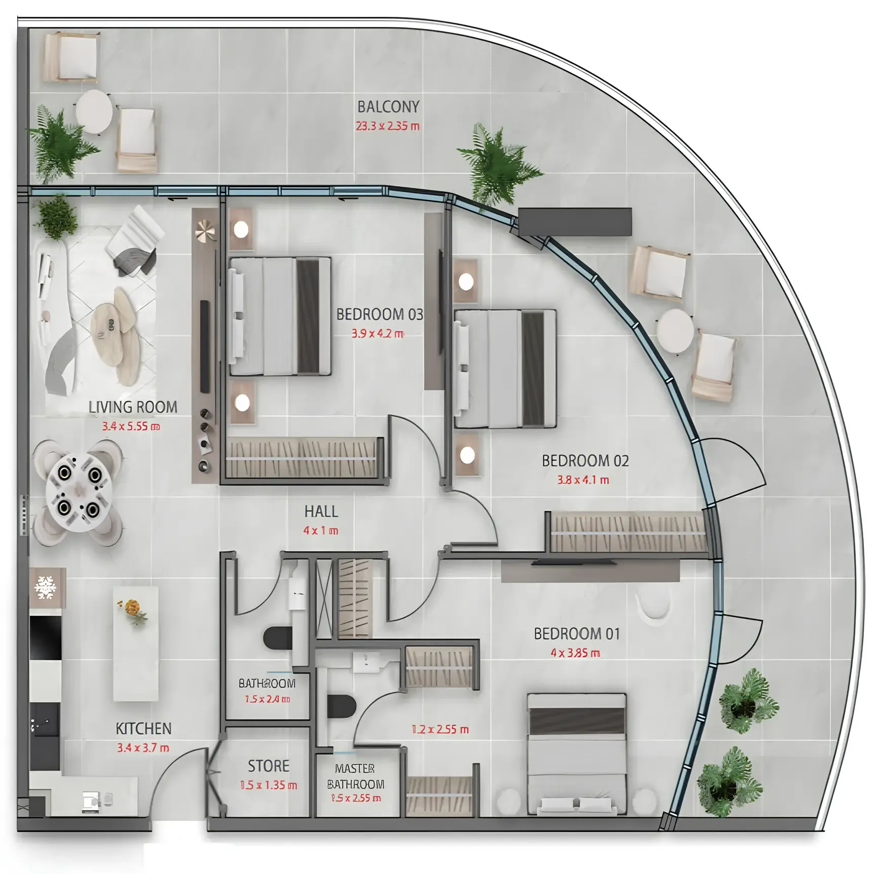 HRE Development Sakura Gardens floor plan