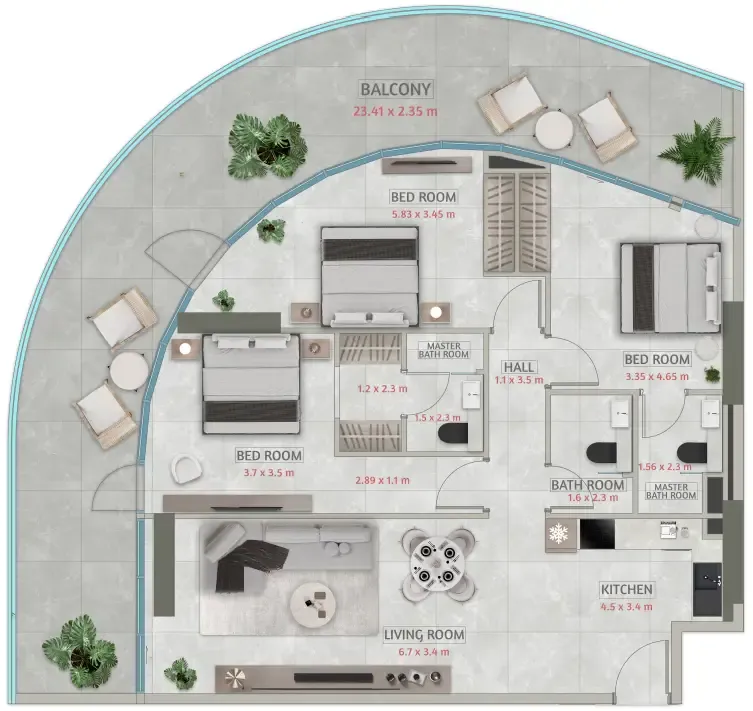 HRE Development Sakura Gardens floor plan