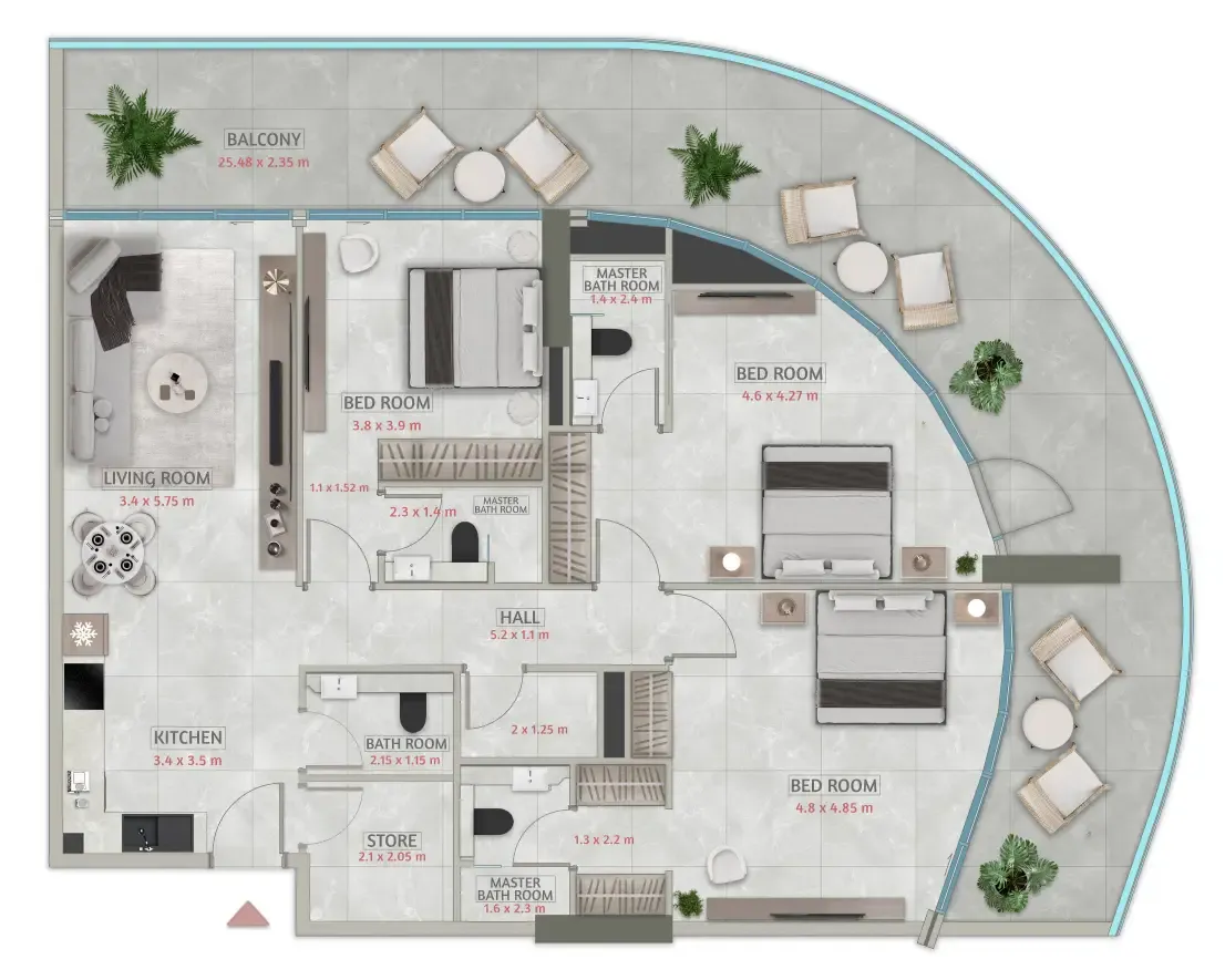 HRE Development Sakura Gardens floor plan