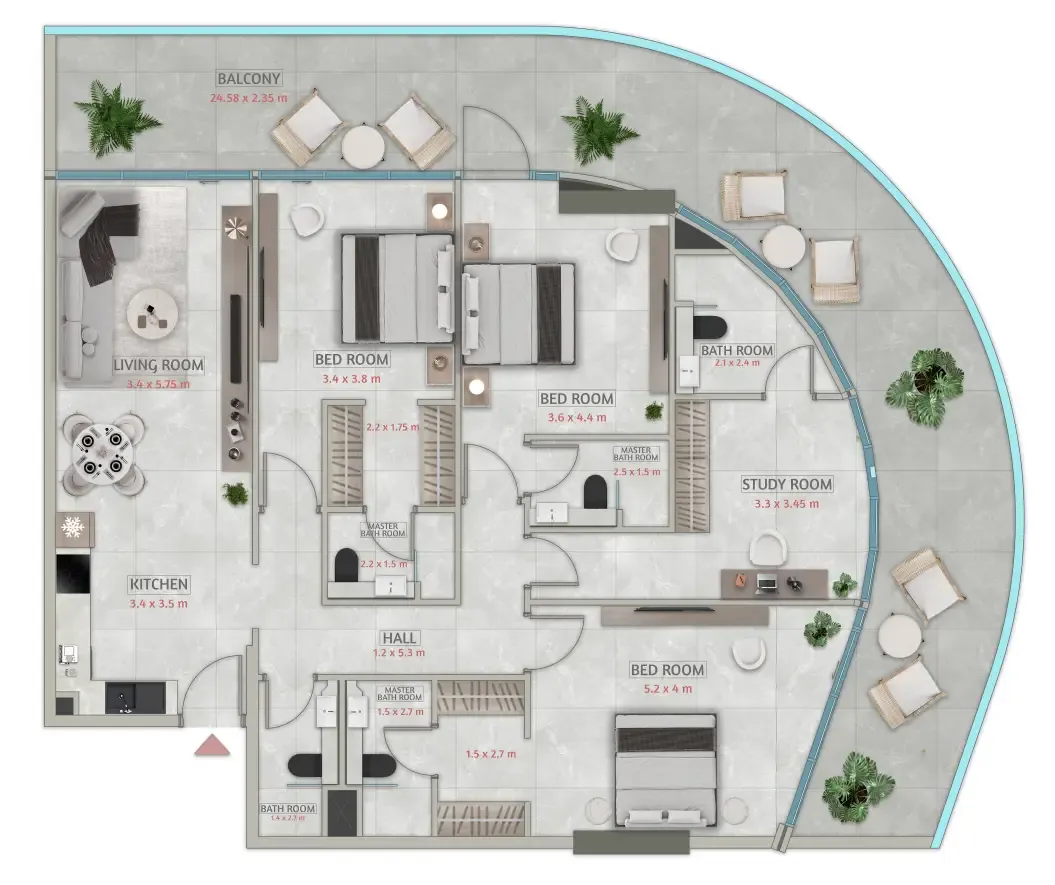 HRE Development Sakura Gardens floor plan