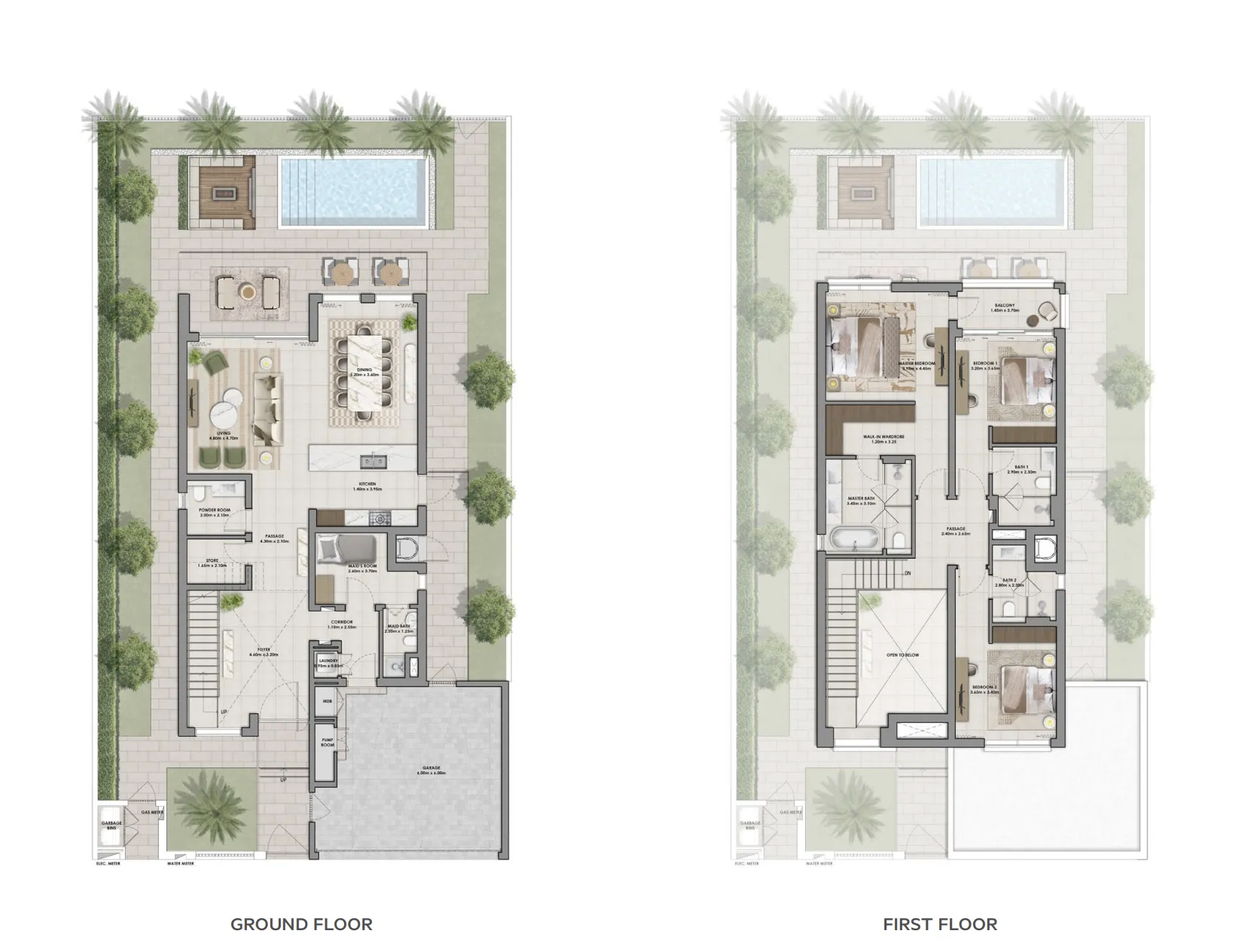 Emaar Salva floor plan
