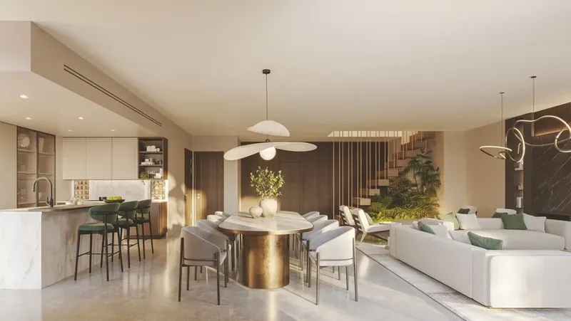 Interior at Sama Yas in Yas Island Abu Dhabi