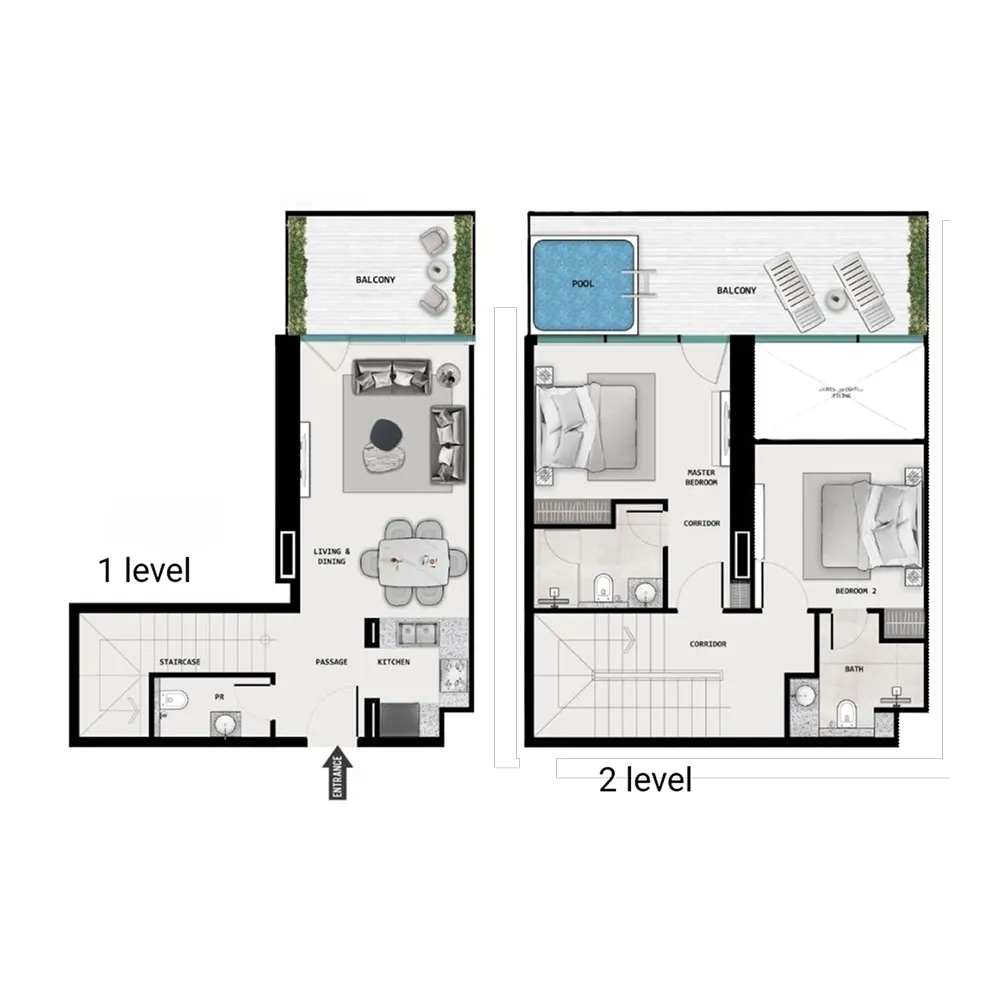 Samana Samana Barari Lagoons floor plan