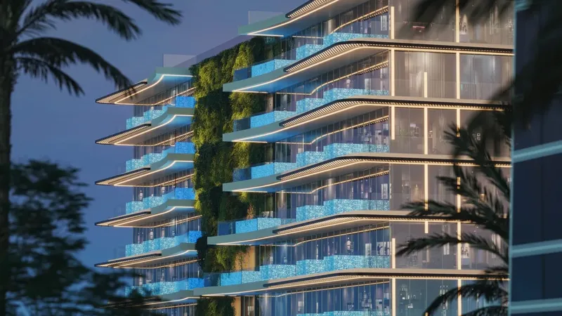 Exterior at Samana Barari Lagoons in Majan Dubai