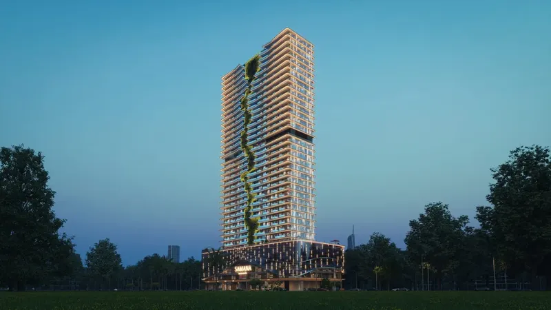 Exterior at Samana Barari Lagoons in Majan Dubai