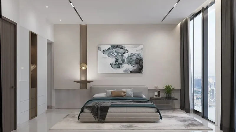 Interior at Samana Barari Lagoons in Majan Dubai