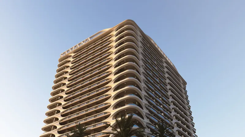 Exterior at Samana Boulevard Heights in Dubai