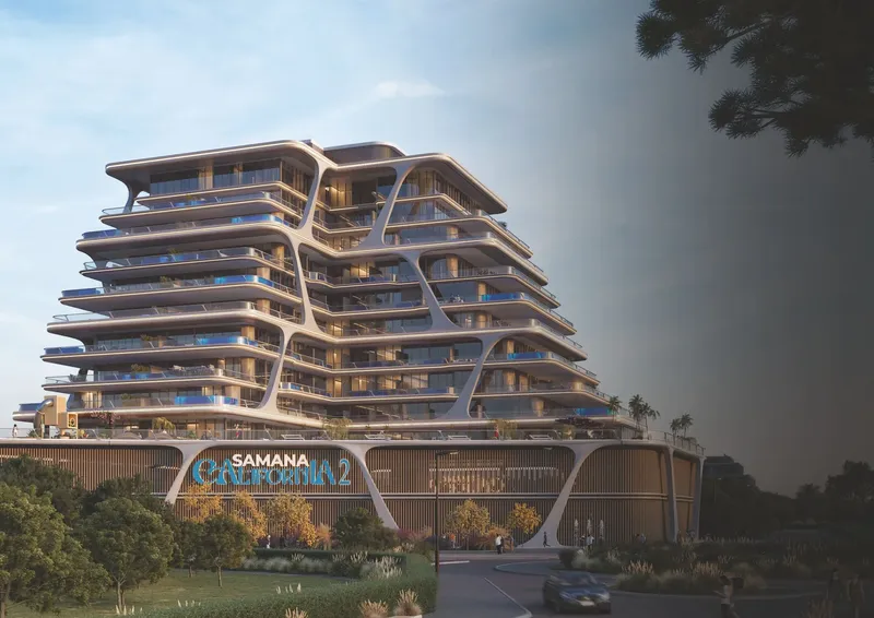 Exterior at Samana California Phase 2 in Discovery Gardens Dubai