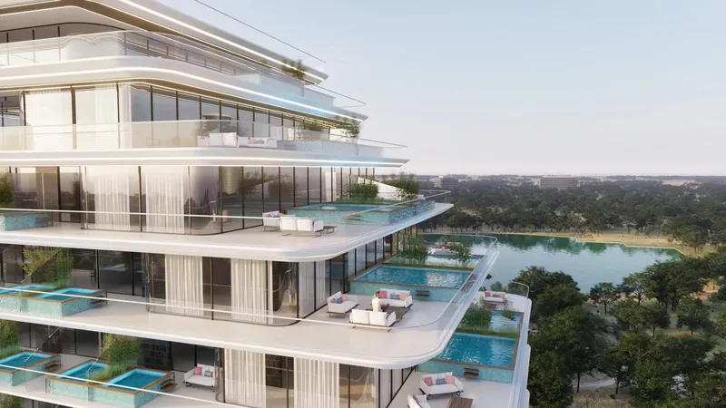 Exterior at Samana Golf Views in Dubai Sports City Dubai