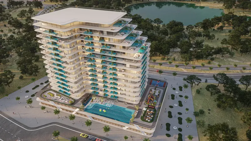 Exterior at Samana Golf Views in Dubai Sports City Dubai
