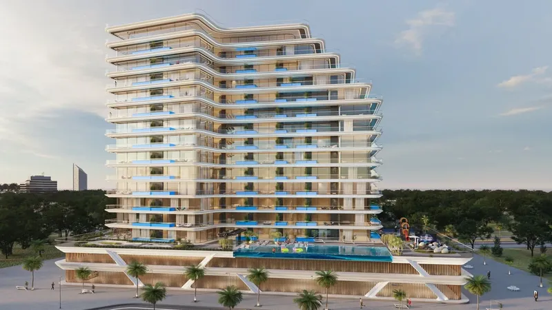 Exterior at Samana Golf Views in Dubai Sports City Dubai