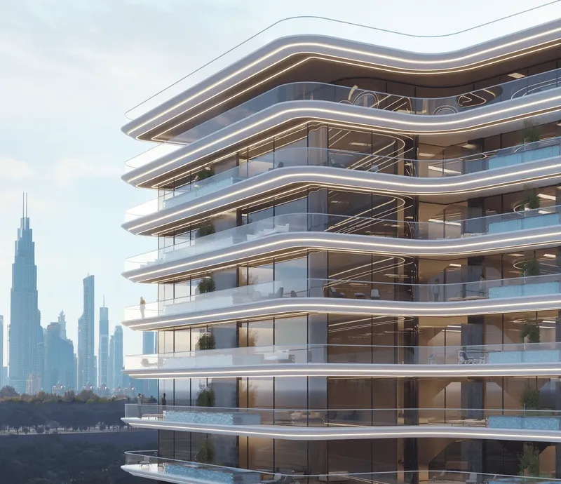 Exterior at Samana Golf Views in Dubai Sports City Dubai