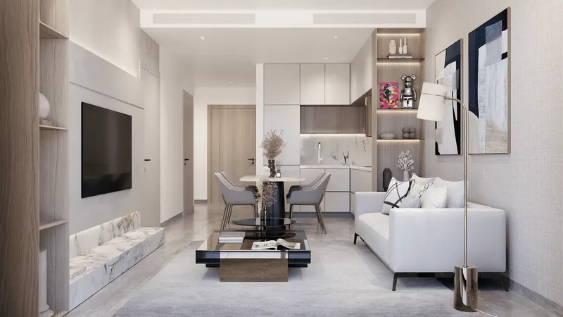 Interior at Samana Golf Views in Dubai Sports City Dubai