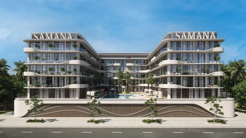 Exterior at Samana Hills South 3 in Dubai Industrial City Dubai