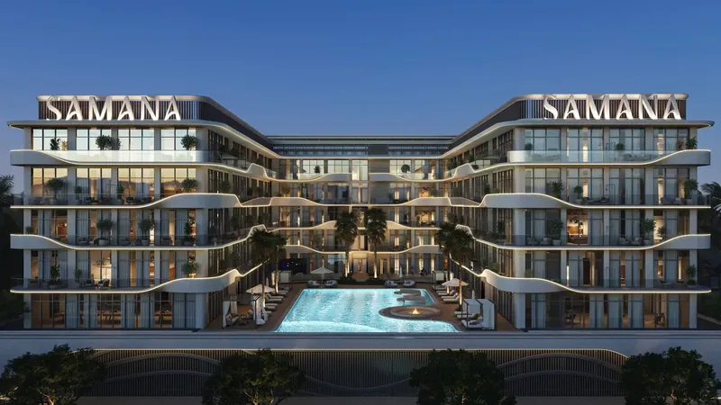 Exterior at Samana Hills South 3 in Dubai Industrial City Dubai