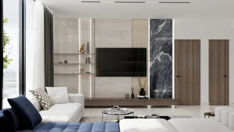 Interior at Samana Hills South 3 in Dubai Industrial City Dubai