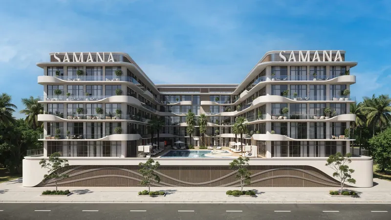 Exterior at Samana Hills South 3 in Dubai Industrial City Dubai