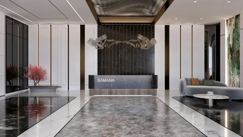 Lobby at Samana Ibiza in Dubailand Residence Complex Dubai
