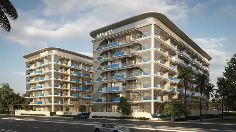 Exterior at Samana Imperial Garden in Arjan Dubai