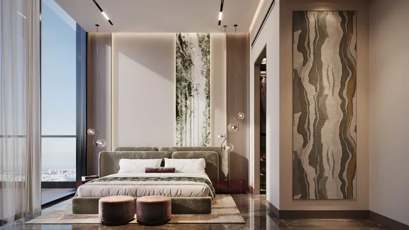 Interior at Samana Imperial Garden in Arjan Dubai