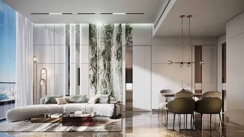 Interior at Samana Imperial Garden in Arjan Dubai