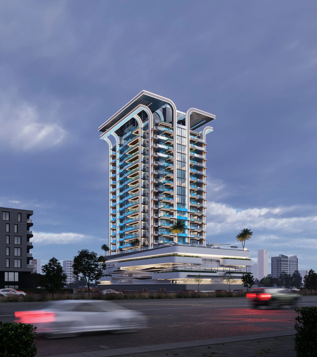 Samana Manhattan 2 apartments in JVC (Jumeirah Village Circle), Dubai