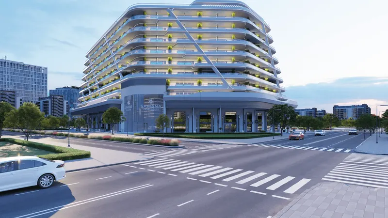 Exterior at Samana Mykonos Signature in Arjan Dubai