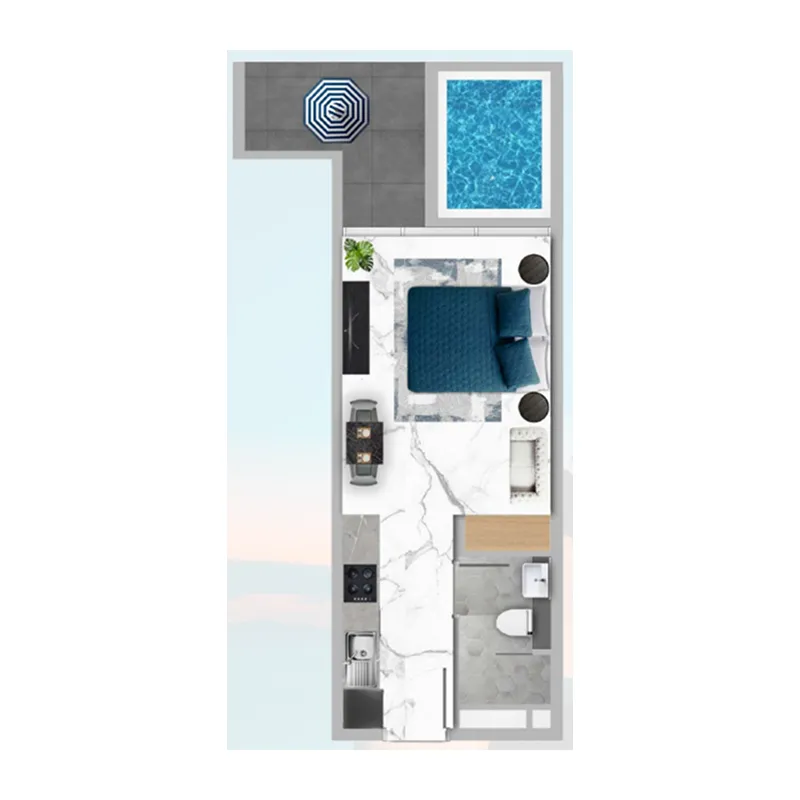 Samana Samana Mykonos floor plan