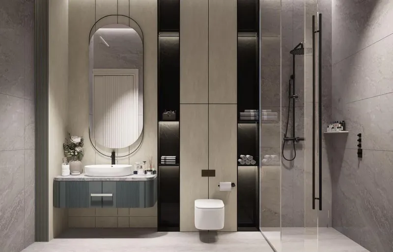 Interior at Samana Ocean Bay in Dubai Islands Dubai