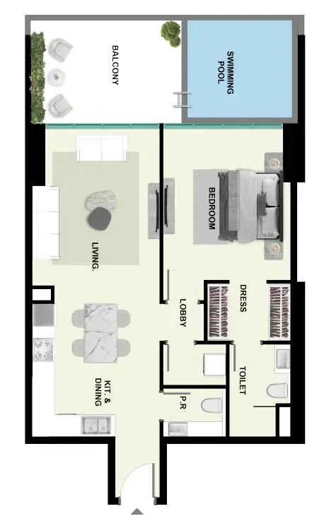 Samana Samana Park Meadows floor plan