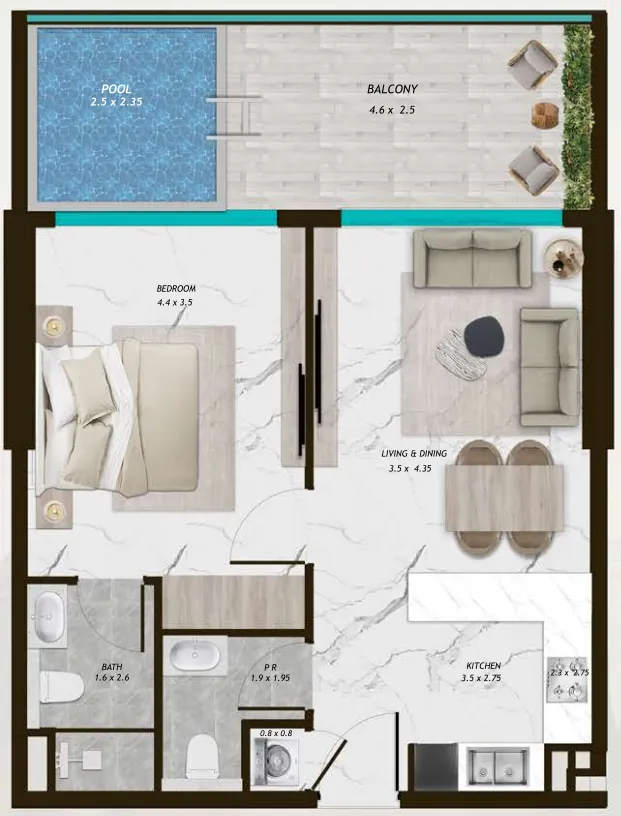 Samana Samana Parkville floor plan