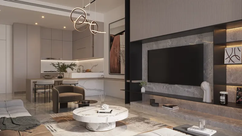 Interior at Samana Parkville in Dubailand Residence Complex Dubai