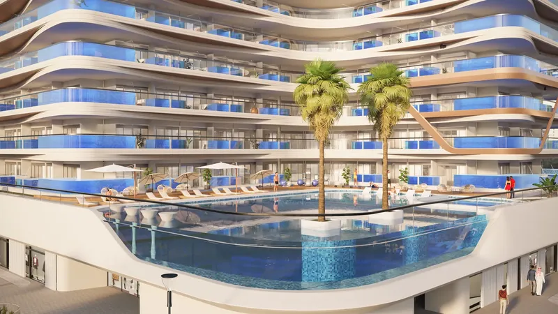 Exterior at Samana Skyros in Arjan Dubai
