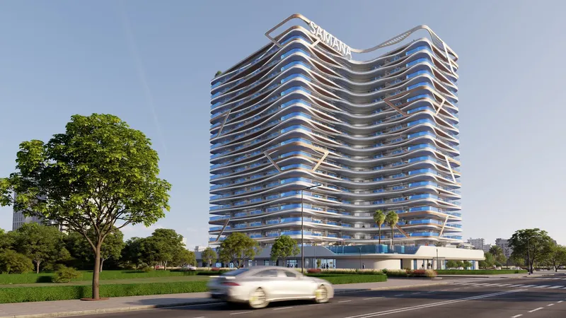 Exterior at Samana Skyros in Arjan Dubai