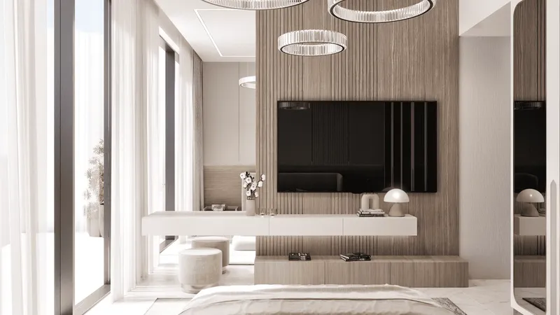 Interior at Samana Skyros in Arjan Dubai