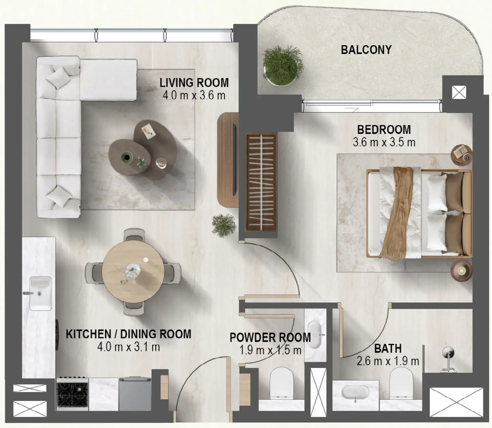 Prestige One Developments Sanctuary floor plan