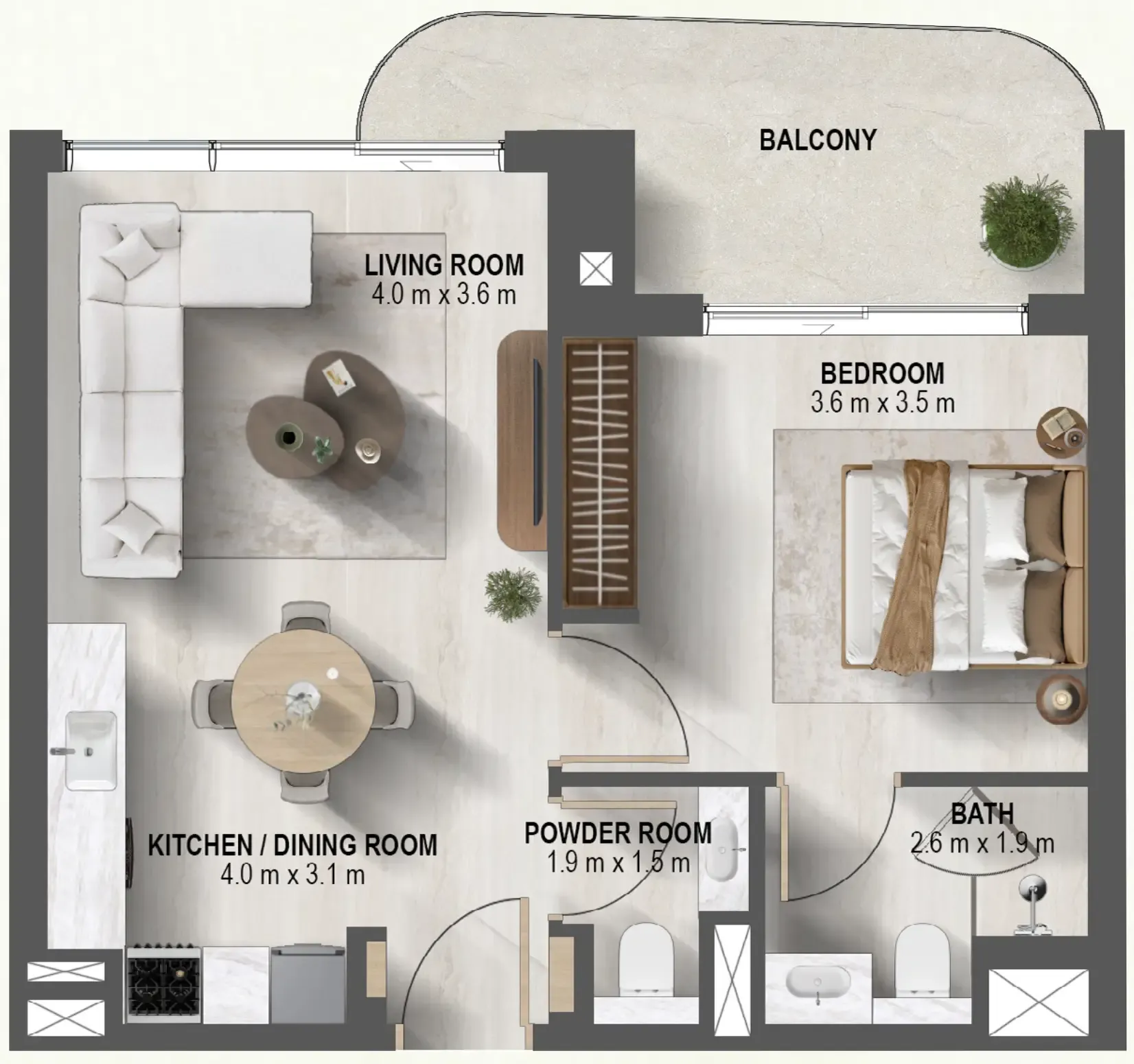 Prestige One Developments Sanctuary floor plan