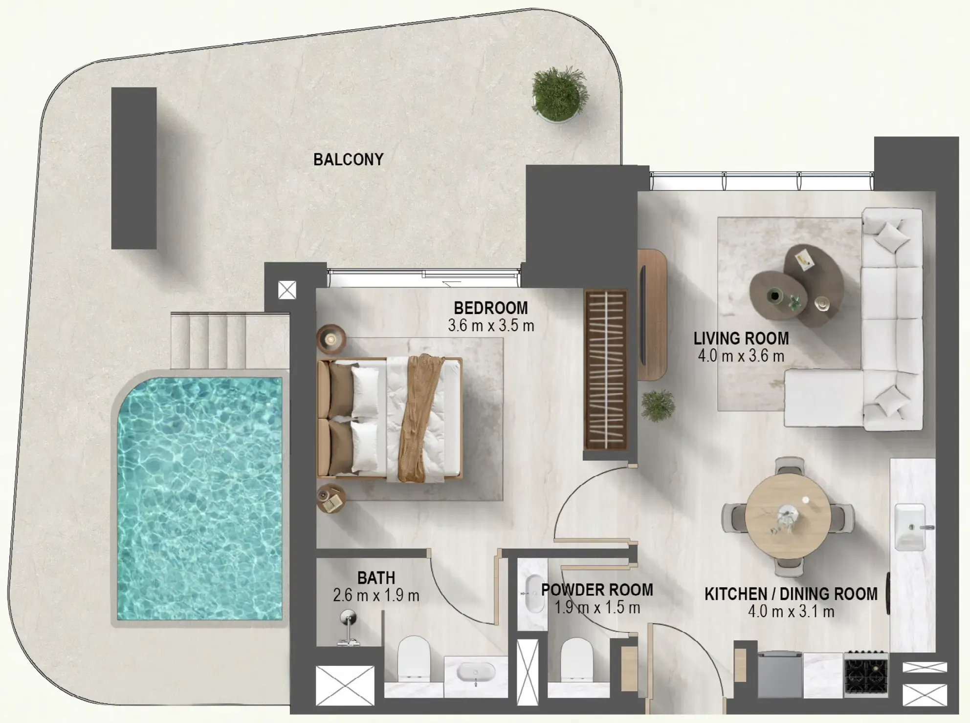 Prestige One Developments Sanctuary floor plan