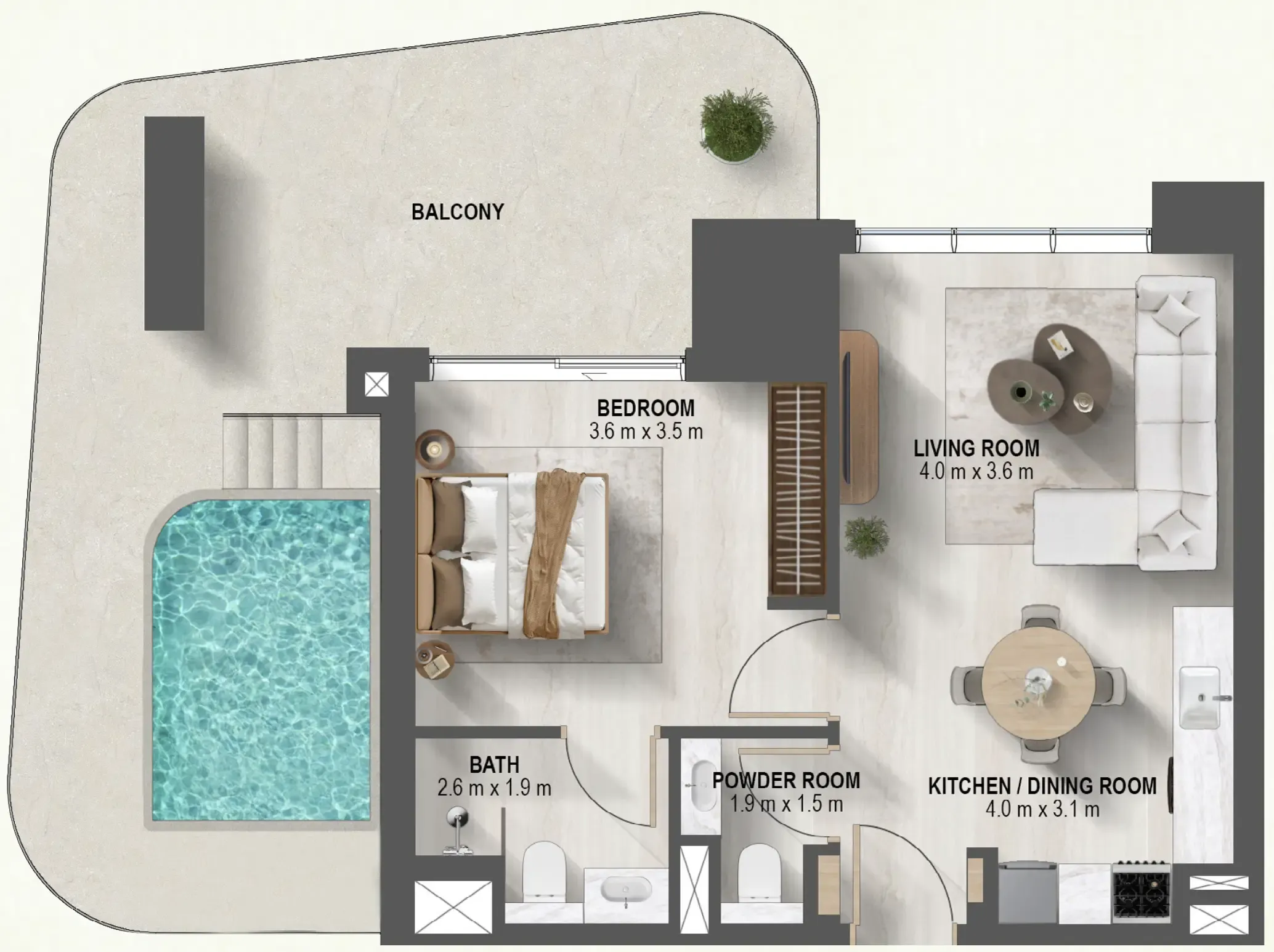Prestige One Developments Sanctuary floor plan