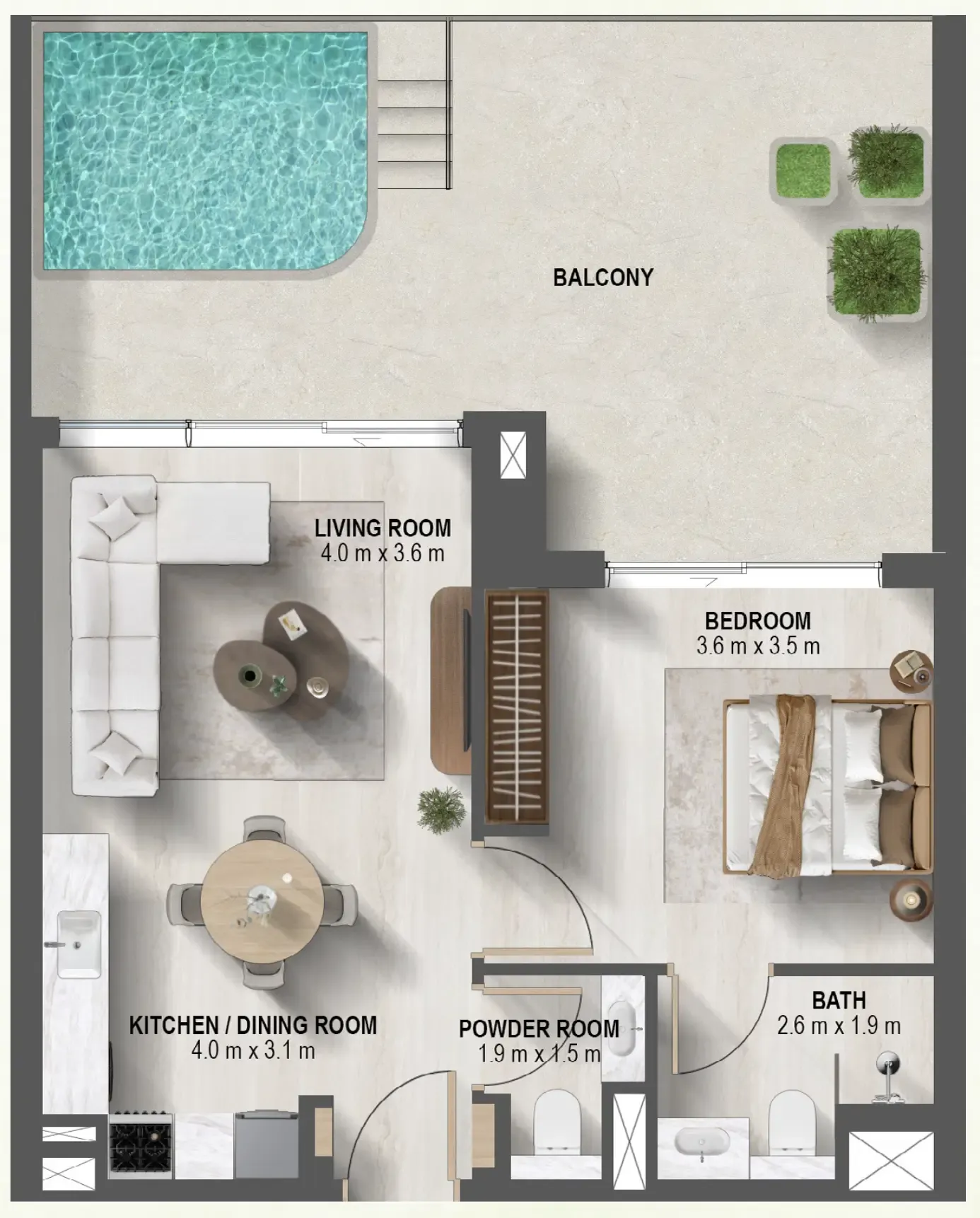 Prestige One Developments Sanctuary floor plan