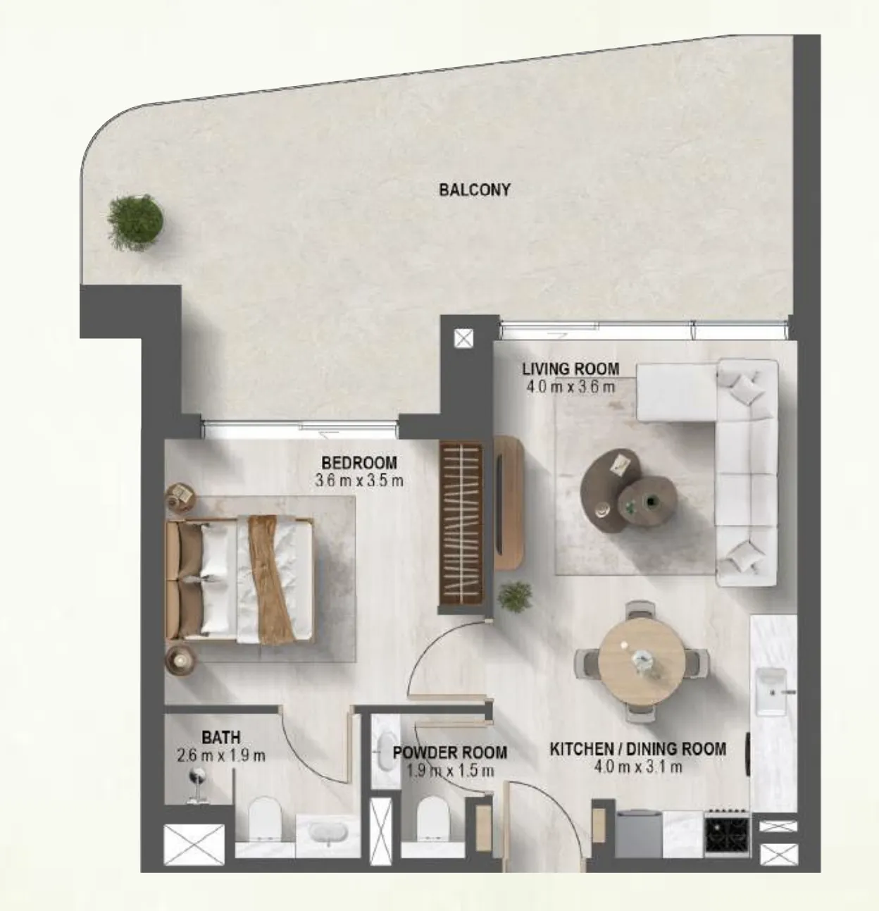 Prestige One Developments Sanctuary floor plan