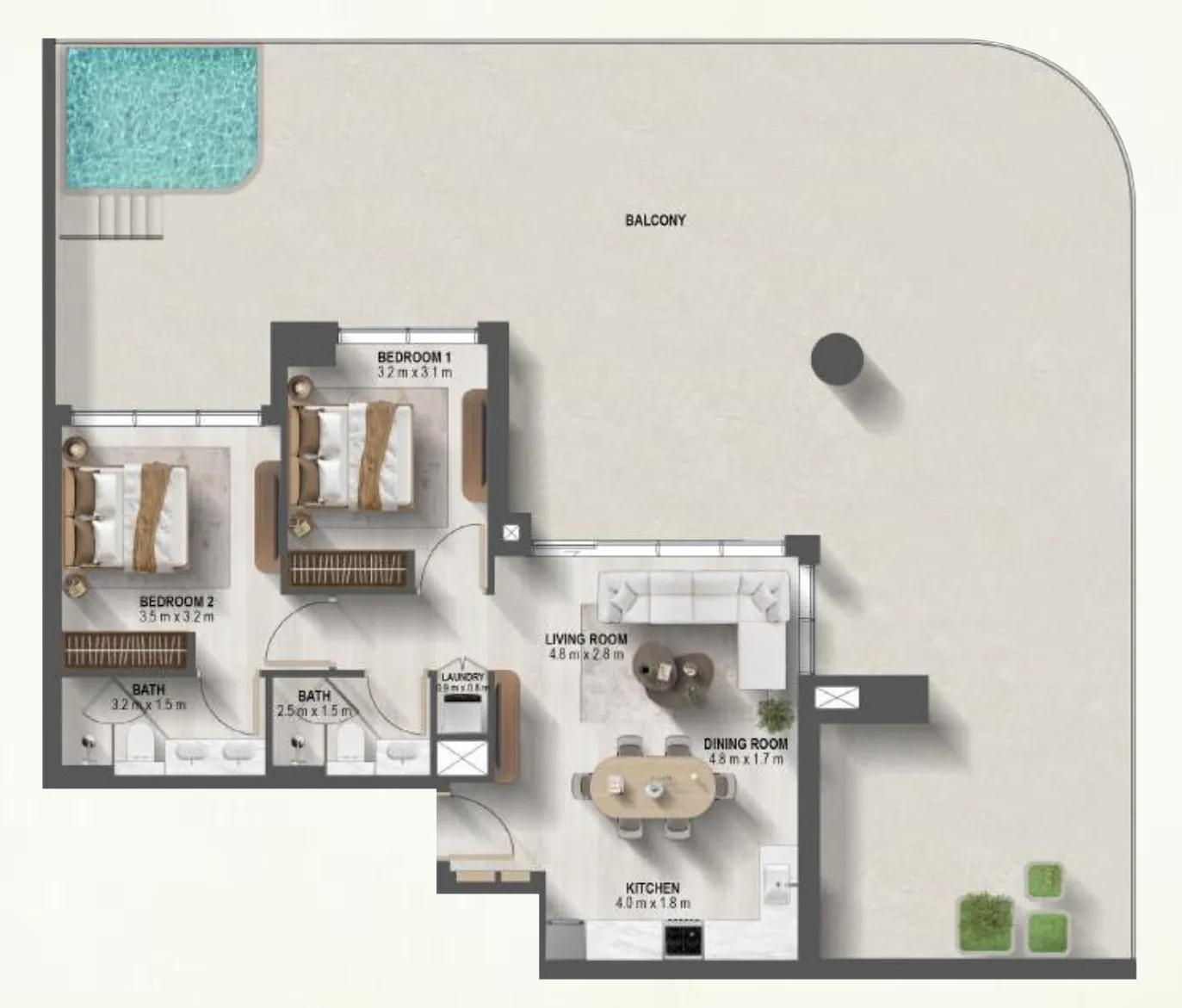 Prestige One Developments Sanctuary floor plan