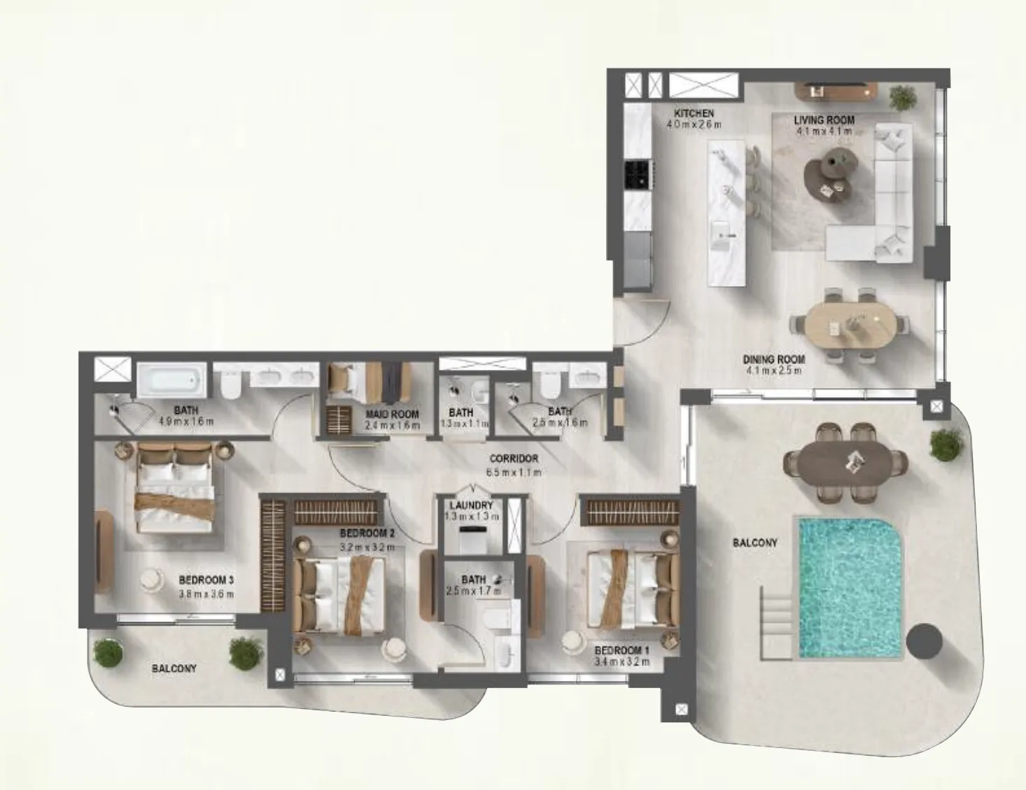 Prestige One Developments Sanctuary floor plan