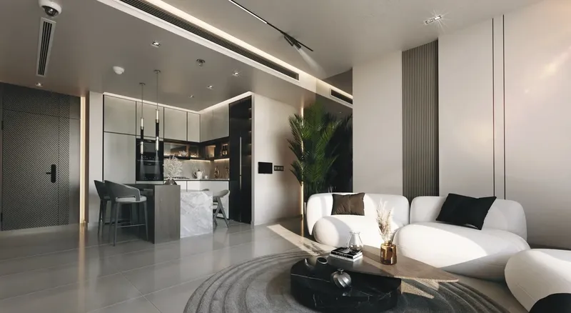 Interior at Saray Prime Residence in Dubailand Residence Complex Dubai