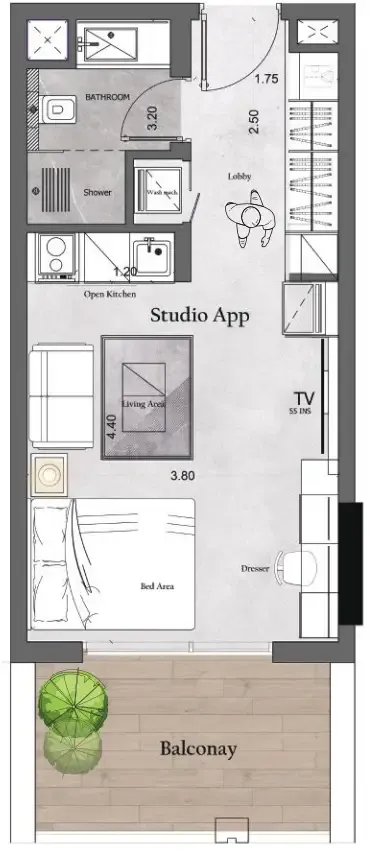 Unique Saray Saray Prime Residence floor plan
