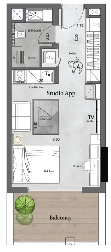 Unique Saray Saray Prime Residence floor plan