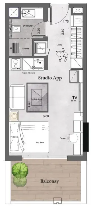 Unique Saray Saray Prime Residence floor plan