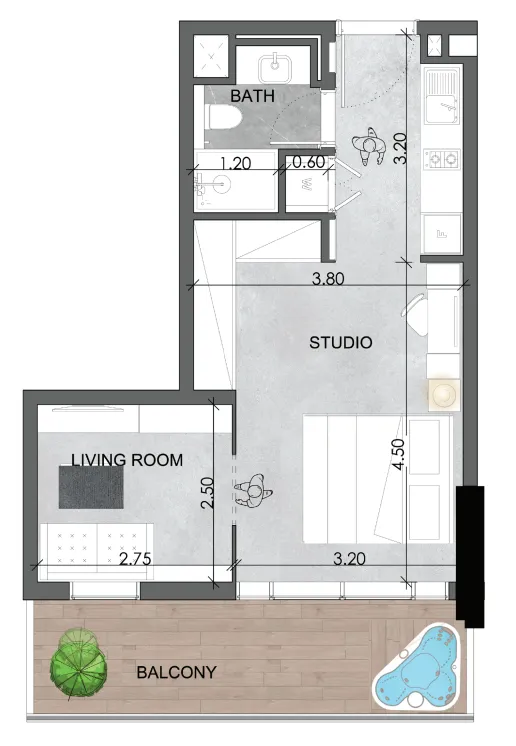 Unique Saray Saray Prime Residence floor plan