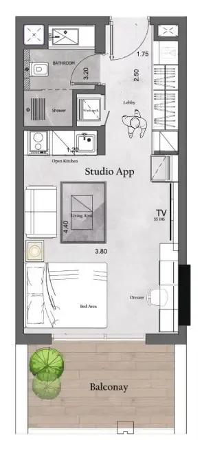 Unique Saray Saray Prime Residence floor plan