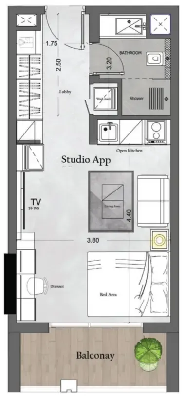 Unique Saray Saray Prime Residence floor plan